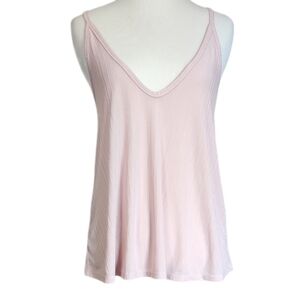Intimately Free People Racerback Tank in Pink Size S
